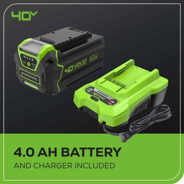 40V 16  Brushless Cordless (Push) Lawn Mower (75+ Compatible Tools), 4.0Ah Battery and Charger Included - Image 6