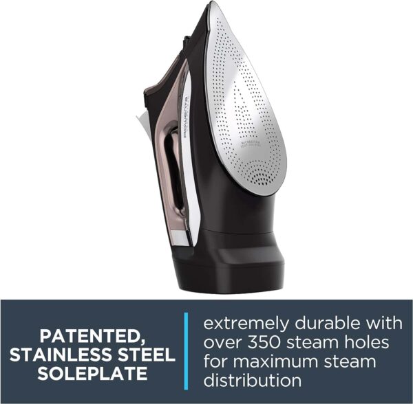Rowenta DW2459 Access Stainless Steel Soleplate Steam Iron - Image 9