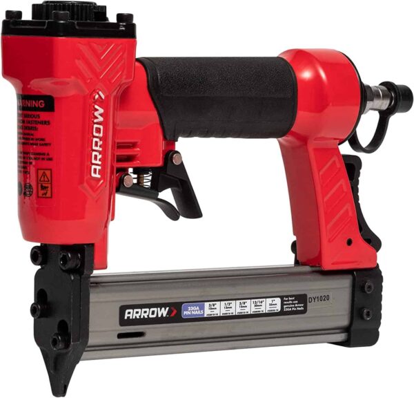 Arrow PT23G 23 Gauge Compact Pneumatic Pin Nail Gun, Oil-Free, Fits 3/8”, 1/2”, 5/8”, 13/16” and 1” Nails - Image 8