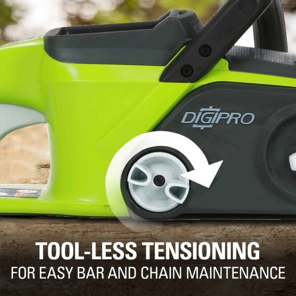 40V 16  Brushless Cordless Chainsaw, 4.0Ah Battery and Charger Included - Image 3