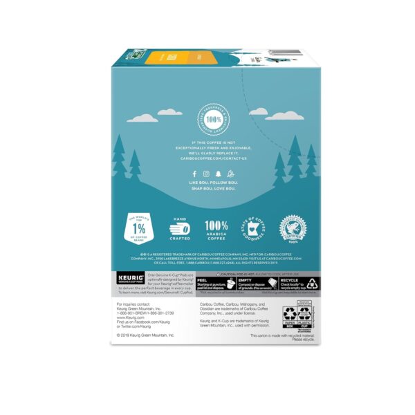 Caribou Coffee Daybreak Morning Blend, Single-Serve  K-Cup Pods, Light Roast Coffee, 24 Count (Pack of 4) - Image 16