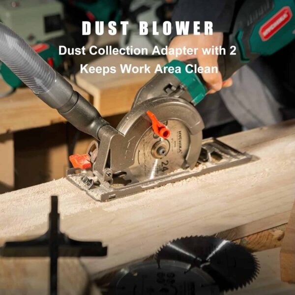 HYCHIKA 6.2A Mini Circular Saw - Image 6