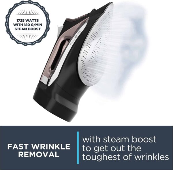 Rowenta DW2459 Access Stainless Steel Soleplate Steam Iron - Image 10