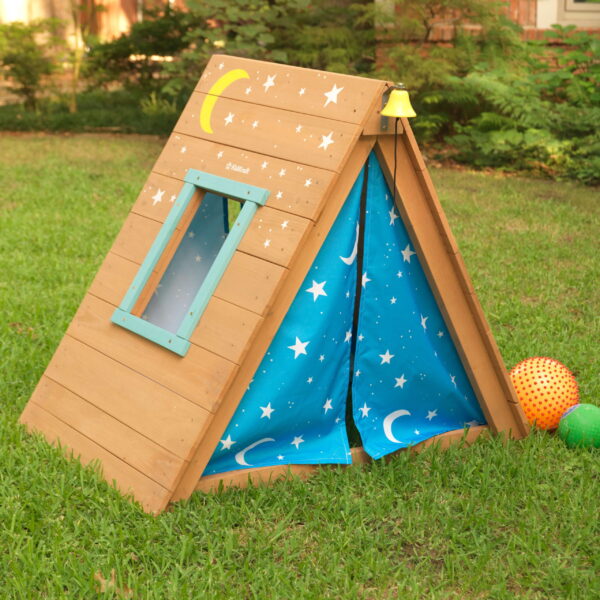 A-Frame Wooden Hideaway    Climber Toddler Climbing Toy - Image 2
