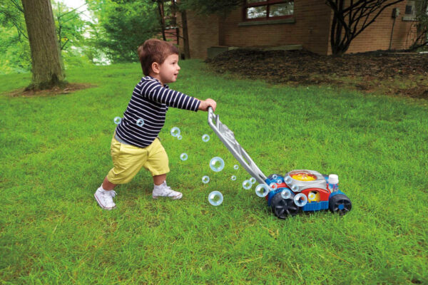 Fisher-Price Bubble Mower with Realistic Sounds, Push and Pull - Image 3