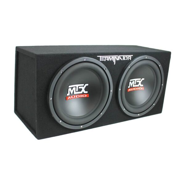 12 1200W Dual Loaded Subwoofer Box + 1500W Amplifier + Capacitor - Image 2
