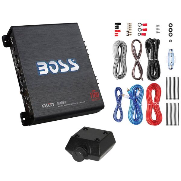 12 1200W Dual Loaded Car Subwoofer & 1100W Amp with Kit & Capacitor - Image 3