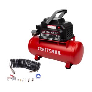 2 gal Horizontal Portable Air Compressor 125 psi 0.33 HP