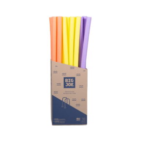 Swim Noodle 40 Pack Pool Noodles, Assorted Coral, Purple, Yellow Foam, 4 feet