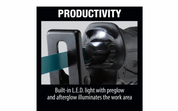 XRJ06Z 18-Volt X2 (36V) LXT Lithium-Ion Brushless Cordless Reciprocating Saw (Tool Only) - Image 8