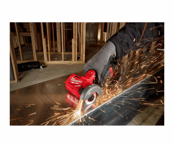 2522-21XC-2415-20 M12 FUEL 12V 3 in. Lithium-Ion Brushless Cordless Cut Off Saw Kit with M12 3/8 in. Right Angle Drill - Image 9