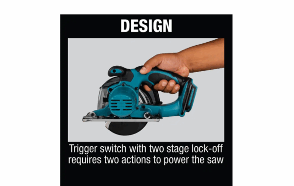 XSC03Z 18-Volt LXT Lithium-Ion Cordless 5-3/8 in. Metal Cutting Saw with Electric Brake and Chip Collector Tool-Only - Image 8