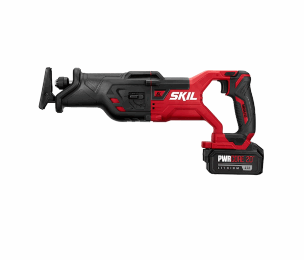 Reciprocating Saw RS5884-1A PWR Core 20 Brushless 20V with 4.0Ah Battery, PWRJump Charger, and PWRAssist USB Adapter - Image 9