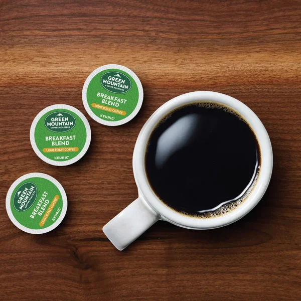 Green Mountain Coffee Roasters Breakfast Blend Single-Serve Keurig K-Cup Pods Light Roast Coffee 96 Count - Image 9