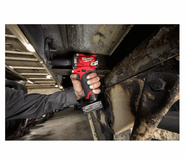2555-22-49-66-7011 M12 FUEL 12V Cordless Brushless Stubby 1/2 in. Impact Wrench Kit with 1/2 in. Drive SAE Deep Socket Set (12-Piece) - Image 9