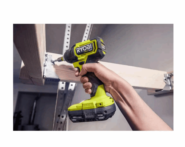 PSBID01K-PSBIW01B ONE+ HP 18V Brushless Cordless Compact 1/4 in. Impact Driver, 3/8 in. Impact Wrench, (2) Batteries, Charger, and Bag - Image 9