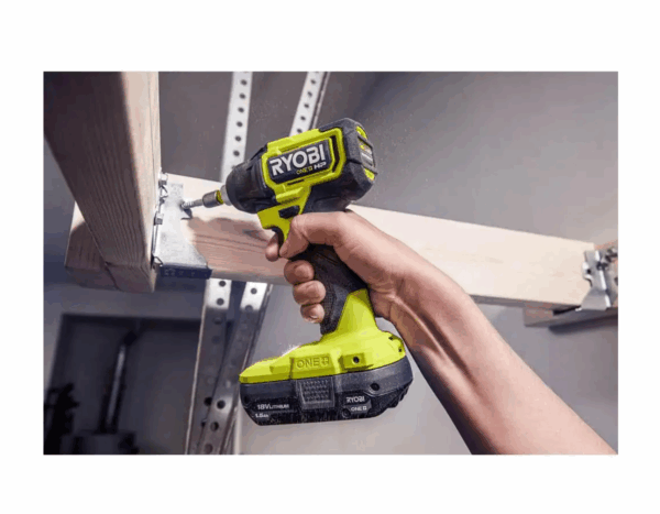 PSBID01K-PSBCS02B ONE+ HP 18V Brushless Cordless Compact 1/4 in. Impact Driver and Cut-Off Tool, (2) 1.5 Ah Batteries, Charger, and Bag - Image 9