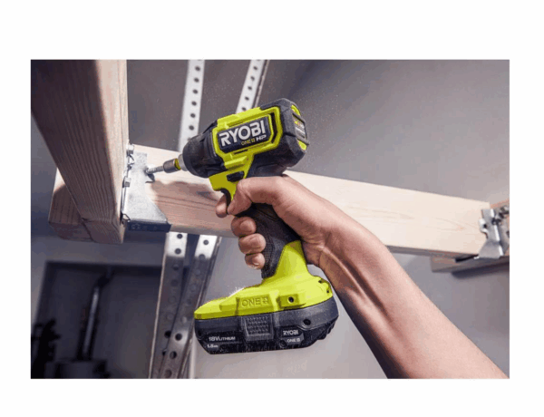 PSBID01K-PSBRA02B ONE+ HP 18V Brushless Cordless Compact 1/4 in. Impact Driver and 3/8 in. Right Angle Drill with (2) Batteries, Charger - Image 8