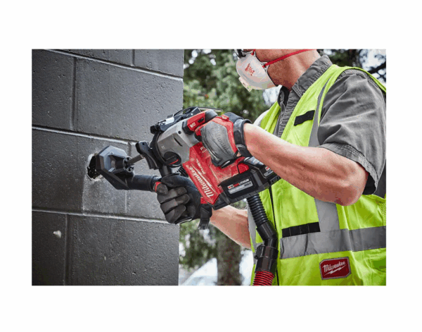 2912-20 M18 FUEL 18V Lithium-Ion Brushless Cordless 1 in. SDS-Plus Rotary Hammer (Tool-Only) - Image 9