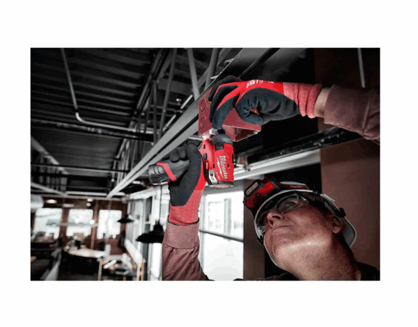 2551-22-2364-20 M12 FUEL SURGE 12V Lithium-Ion Brushless Cordless 1/4 in. Hex Impact Driver Compact Kit with M12 Flood Light - Image 9