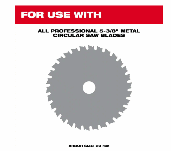 2782-20 M18 FUEL 18-Volt Lithium-Ion Brushless Cordless Metal Cutting 5-3/8 in. Circular Saw (Tool-Only) w/ Metal Saw Blade - Image 9