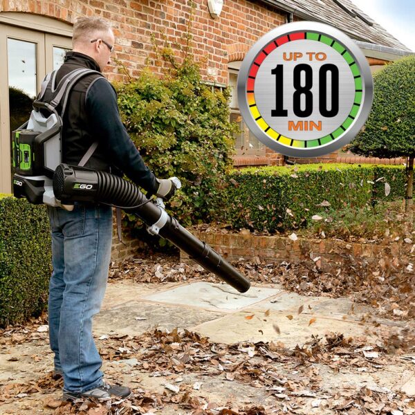 Power+ LB6003 600 CFM Variable-Speed 56-Volt Cordless Leaf Blower 7.5Ah Battery and Charger Included - Image 7
