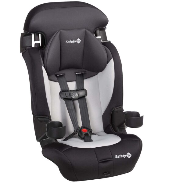 1st Grand 2-in-1 Booster Car Seat, Forward-Facing with Harness, 30-65 pounds and Belt-Positioning Booster, 40-120 pounds, Black Sparrow - Image 6