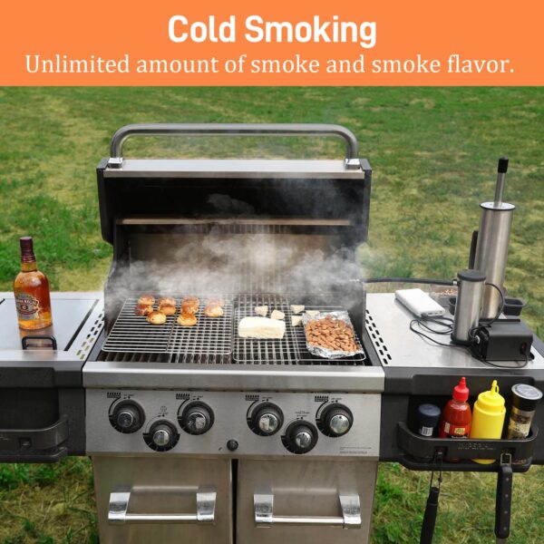 GANGSHELO Portable Electric Smoker Pellet Accessory Works with Any BBQ Grill Add Your Favorite Blend - Image 3