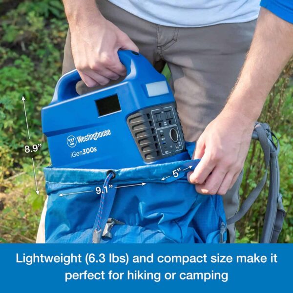 Westinghouse 296Wh 600 Peak Watt Portable Power Station and Solar Generator - Image 3