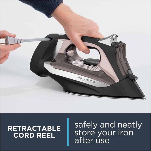 Rowenta DW2459 Access Stainless Steel Soleplate Steam Iron - Image 8