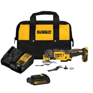 DCS356C1 20V MAX XR Oscillating Tool Kit, 3-Speed