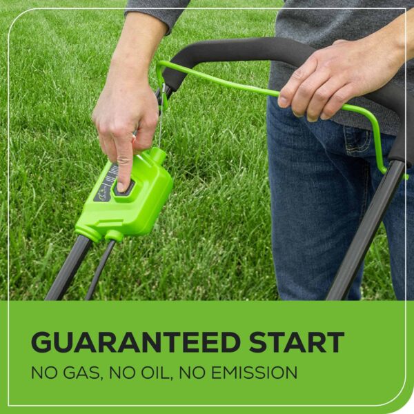 40V 16  Brushless Cordless (Push) Lawn Mower (75+ Compatible Tools), 4.0Ah Battery and Charger Included - Image 9