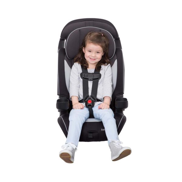 1st Grand 2-in-1 Booster Car Seat, Forward-Facing with Harness, 30-65 pounds and Belt-Positioning Booster, 40-120 pounds, Black Sparrow - Image 14