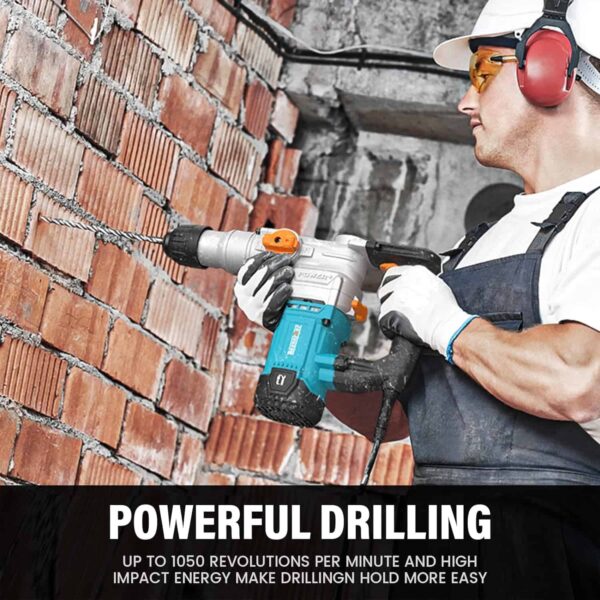 Berserker 1-1/8  SDS-Plus Rotary Hammer Drill - Image 6