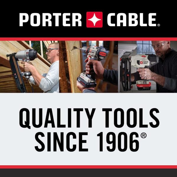 PORTER-CABLE Impact Wrench, 7.5-Amp, 450 lbs. of Torque, 1/2 Inch, Corded (PCE211) - Image 7