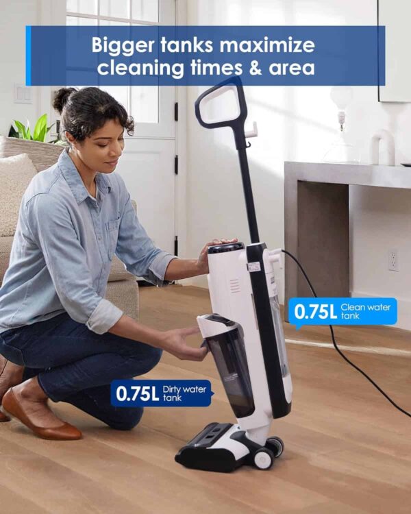 Tineco FLOOR ONE S5 Steam Cleaner Wet Dry Vacuum All-in-one, Hardwood Floor Cleaner - Image 6