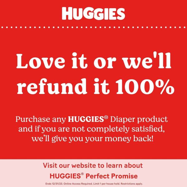 Huggies Size 2 Diapers, Little Snugglers Baby Diapers, Size 2 (12-18 lbs), 180 Count - Image 12