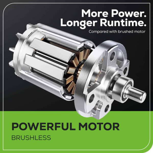 40V 16  Brushless Cordless (Push) Lawn Mower (75+ Compatible Tools), 4.0Ah Battery and Charger Included - Image 10