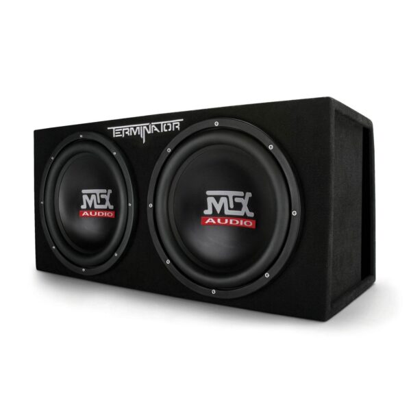 V 12 2000W Dual Loaded Car Subwoofers, Box,  2000W Amp & Kit - Image 8