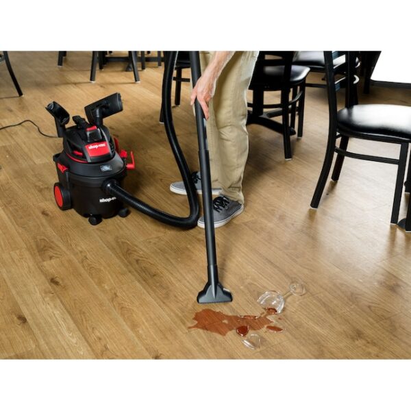 Shop-Vac 4-Gallons 5.5-HP Corded Wet/Dry Shop Vacuum with Accessories Included (5830411) - Image 9
