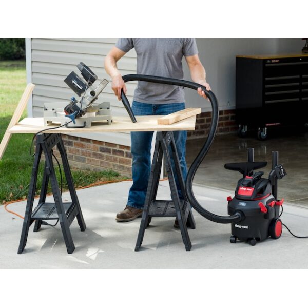 Shop-Vac 4-Gallons 5.5-HP Corded Wet/Dry Shop Vacuum with Accessories Included (5830411) - Image 11