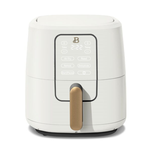 Beautiful 6 Quart Touchscreen Air Fryer, White Icing by Drew Barrymore - Image 2