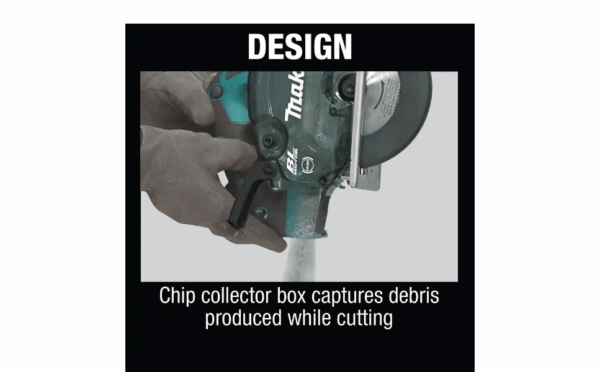 XSC04Z 18-Volt LXT Lithium-Ion Brushless Cordless 5-7/8 in. Metal Cutting Saw with Electric Brake and Chip Collector Tool-Only - Image 9