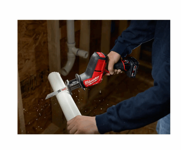 2520-21XC-2415-20 M12 FUEL 12-Volt Lithium-Ion Brushless Cordless HACKZALL Reciprocating Saw Kit with M12 3/8 in. Right Angle Drill - Image 10
