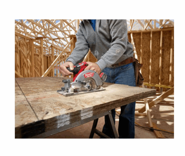 Circular Saw 2730-20-48-11-1850 M18 FUEL 18V Lithium-Ion Brushless Cordless 6-1/2 in. Circular Saw W/ M18 5.0 Ah Battery - Image 10