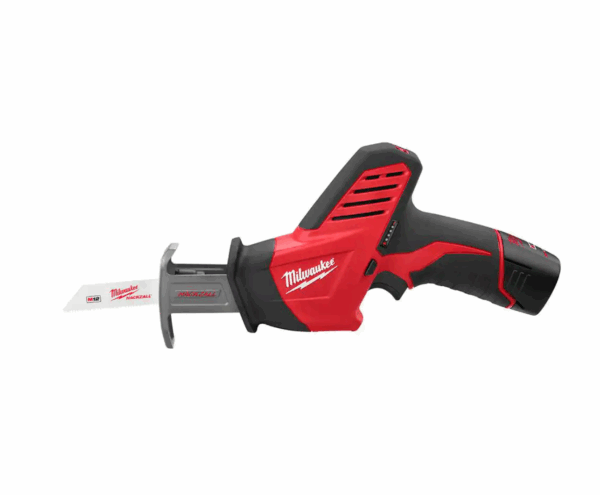 2420-21 M12 12V Lithium-Ion HACKZALL Cordless Reciprocating Saw Kit with One 1.5Ah Batteries, Charger and Tool Bag - Image 10