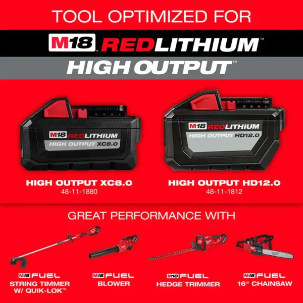 49-16-2740 M18 FUEL QUIK-LOK Rubber Broom Attachment - Image 5
