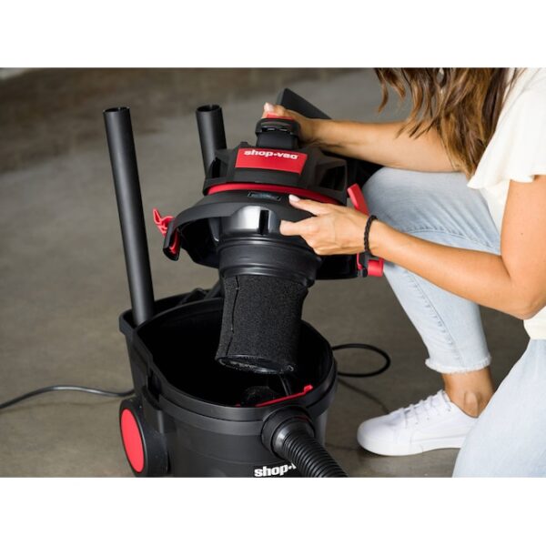 Shop-Vac 4-Gallons 5.5-HP Corded Wet/Dry Shop Vacuum with Accessories Included (5830411) - Image 13