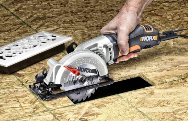 WX429L 4 Amp SAW 4.5  Electric Compact Circular Saw - Image 7