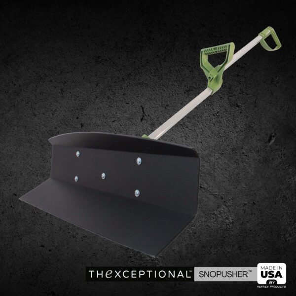 TheXceptional Easy Doze-It 36  SnoPusher | Ergonomic Push Plow Shovel with 2 Handle Grips - Image 3